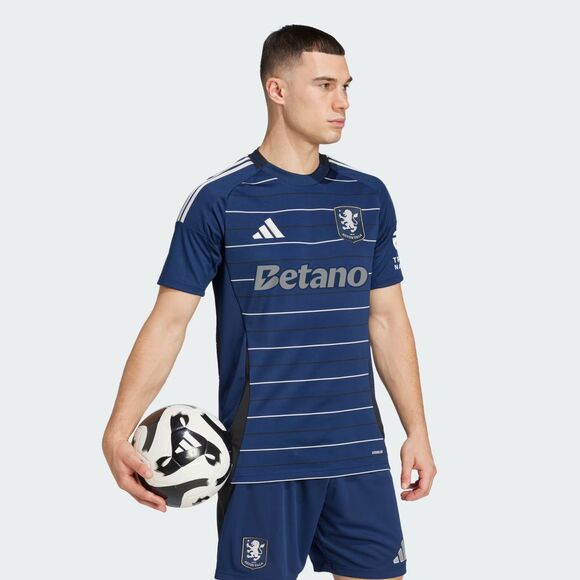 Adidas Aston Villa 2024/25 Navy Soccer Jersey Football Men’s Large KA6897 NEW - Picture 1 of 7